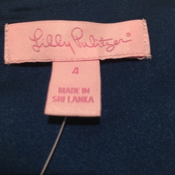 NEW Lilly Pulitzer Donna Romper in Peanut Gallery - Picture 7 of 7